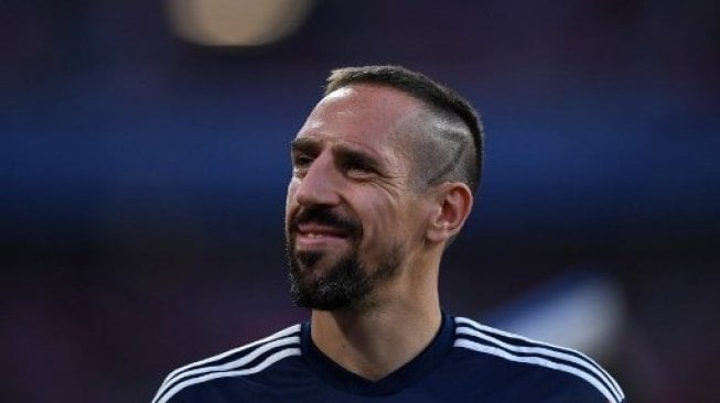 Mantan pemain Bayern Munich Franck Ribery telah resmi bergabung dengan Fiorentina. Christof STACHE / AFP