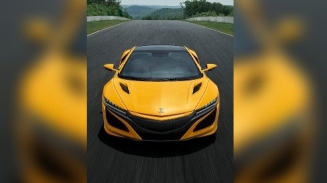 Honda NSX hadir dengan warna baru. [Honda]