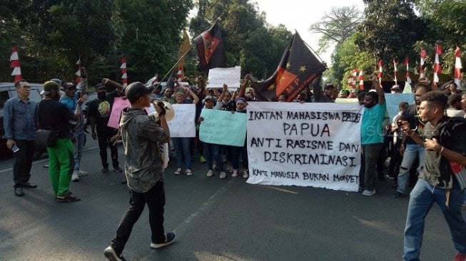 Rekannya Disebut Monyet, Mahasiswa Papua di Bogor Bergerak