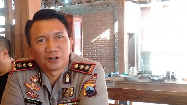 Kapolresta Solo, AKBP Andy Rifai. (Suara.com/Ari Purnomo).