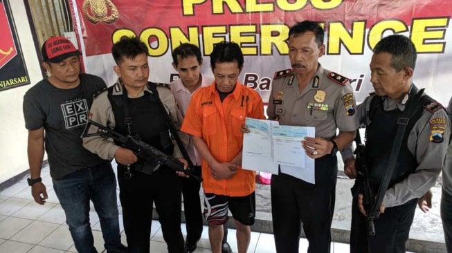 Bayar Utang Rp 3 Miliar Pakai Cek Kosong, Ema Ditangkap Polisi