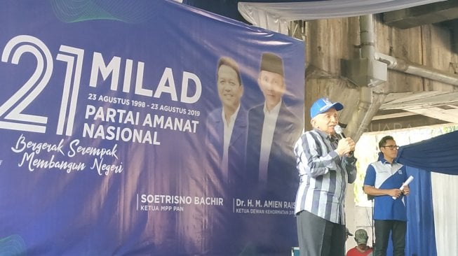 Dibisiki Zulhas, Amien Rais: PAN Enggak Ikut Kabinet Jokowi - Ma'ruf