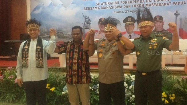 Pasca Kerusuhan, Anies Kumpulkan Orang Papua di Polda Metro Jaya