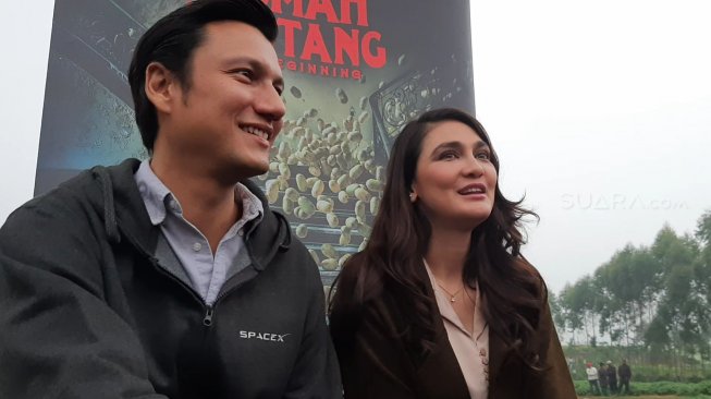 Christian Sugiono dan Luna Maya [Sumarni/Suara.com]