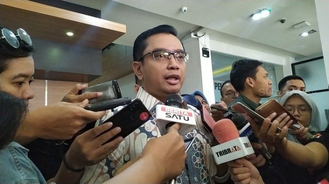 Kabag Penum Divisi Humas Polri Kombes Asep Adi Saputra. (Suara.com/Tio).