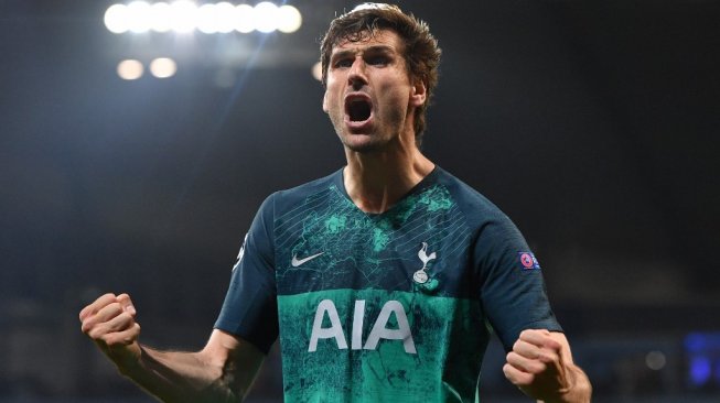 Mantan penyerang Tottenham Hotspur, Fernando Llorente. [Anthony Devlin / AFP]