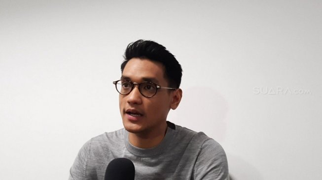 Afgan di Indonesia Convention Exhibition (ICE), BSD City, Tangerang Selatan, Sabtu (24/8/2019) malam. [Suara.com/Tivan Rahmat]