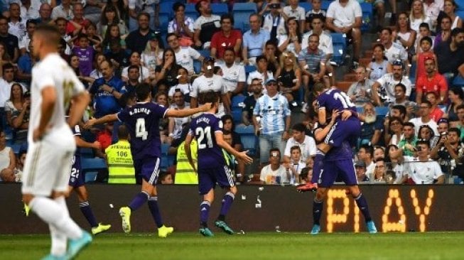 Real Madrid Ditahan Imbang Real Valladolid di Bernabeu