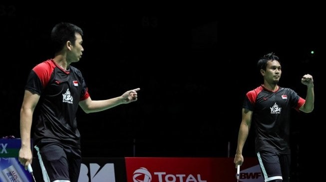 Di Ambang Hat-trick Gelar Kejuaraan Dunia, Hendra / Ahsan Rileks