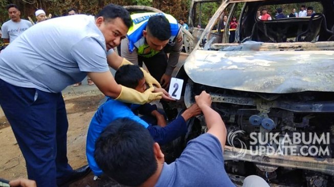 Dua Eksekutor Mayat Dibakar dalam Mobil Diciduk saat Kabur ke Lampung