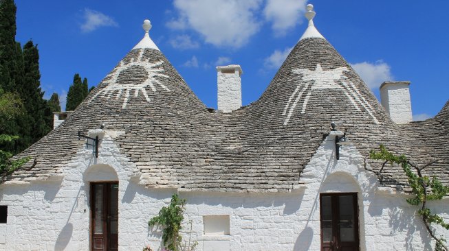 Rumah kurcaci trullo di Alberobello (Pixabay/cy125it)