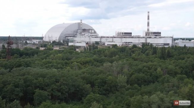 Jalan-jalan ke Reaktor Nuklir Chernobyl, Pria Ini Temukan Sisa Kerangka