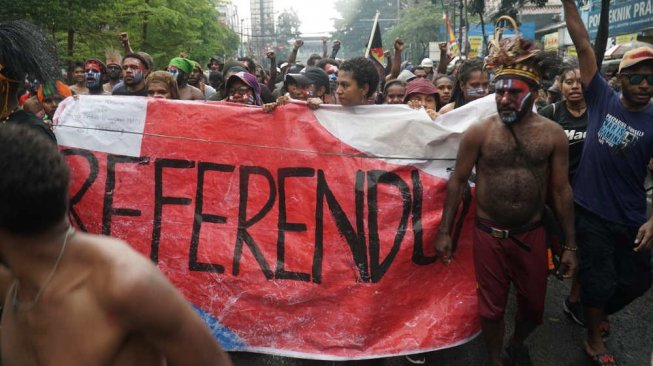 Turun ke Jalan, Mahasiswa Papua Minta Aparat Tak Datangi Asrama di Bandung