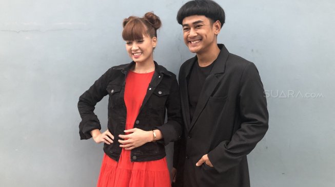 Dwi Andhika dan Chika Jessica [Revi C Rantung/Suara.com]