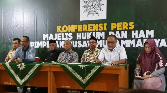 Pengurus Pusat Muhammadiyah melihat ada upaya untuk menghancurkan, melemahkan, dan melumpuhkan Komisi Pemberantasan Korupsi (KPK). (Suara.com/Novian)