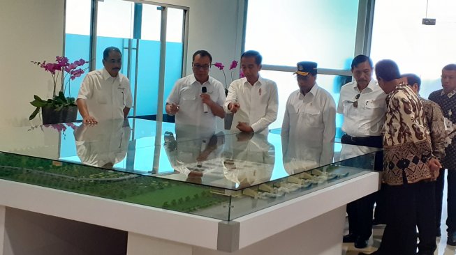 Jokowi Tinjau Progres Pembangunan Bandara YIA Kulonprogo