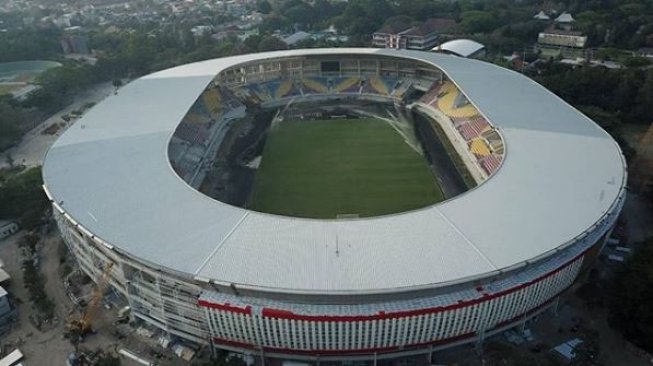 Penampakan Stadion Manahan, Solo yang baru. (Instagram/Jokowi)