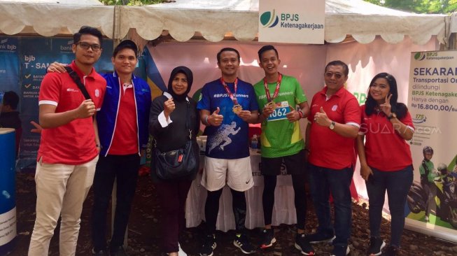 BPJS Ketenagakerjaan Cabang Sukabumi Dukung Event Situgunung Trail Run 2019