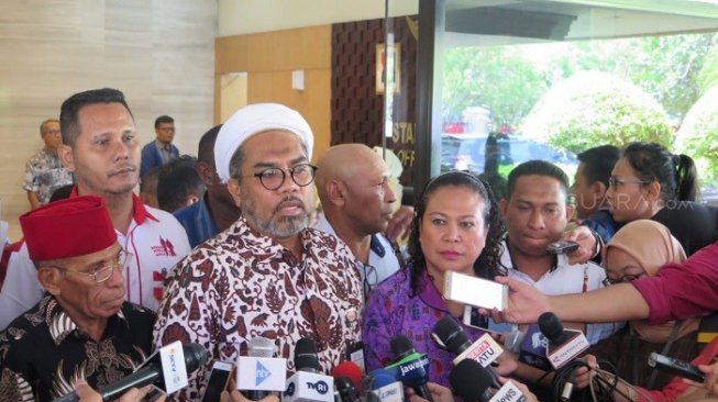 Di Kantor KSP, Kepala Suku Besar: Presiden Tolong Kumpulkan Orang Papua