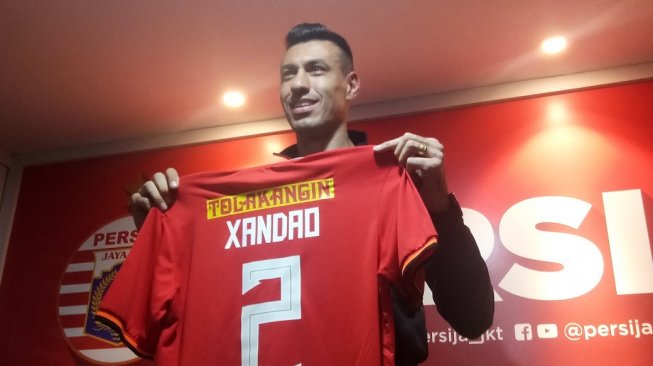 Xandao Resmi Berseragam Persija