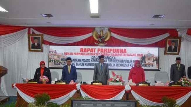 DPRD Batanghari Gelar Paripurna Dalam Rangka Mendengarkan Pidato Presiden