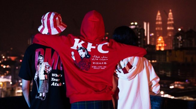 Cocok bagi Hypebeast, Begini Wujud KFC dalam Bentuk Streetwear