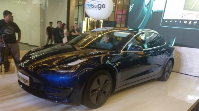 Tesla Model 3 [Suara.com/Jeghesta]