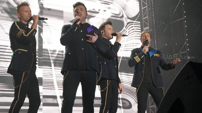 Ada Queen di Konser Westlife