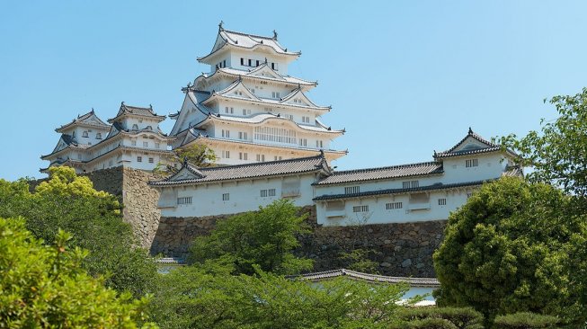 Kastil Himeji (Wikimedia Commons)