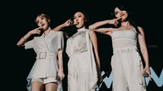 Tanpa Wheein, Mamamoo Sukses Guncang Panggung V Heartbeat in Jakarta