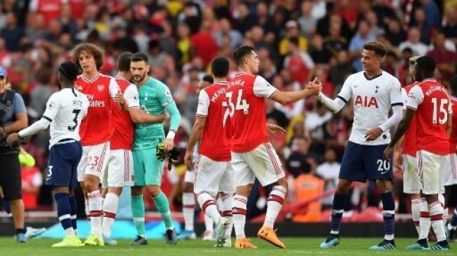 Jelang Derbi London Utara, Arsenal Lebih Diunggulkan dari Tottenham Hotspur