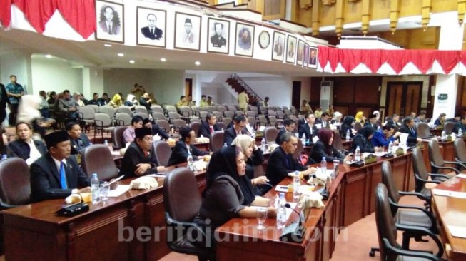 Sidang Paripurna DPRD Surabaya Periode 2019-2024, Ini Komposisi Fraksinya