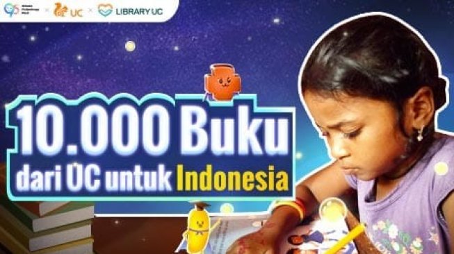 UCWeb Donasikan 10.000 Buku untuk Tingkatkan Literasi Indonesia