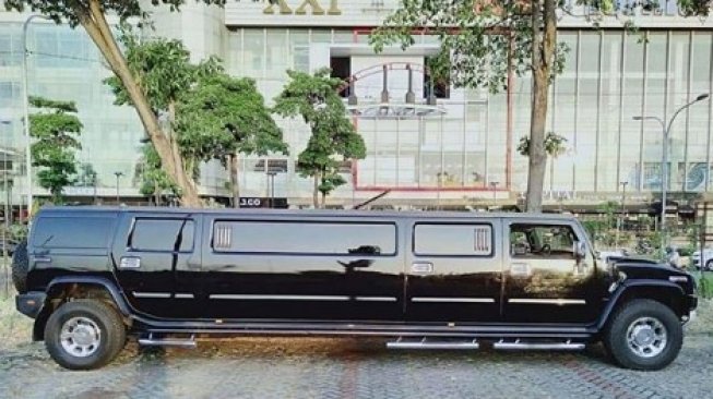 Mudik Ala Sultan Gunakan Mobil Limousine, Ikut Antre di Gerbang Tol, Netizen: Gak Kebayang Masuk Jalan Kampung