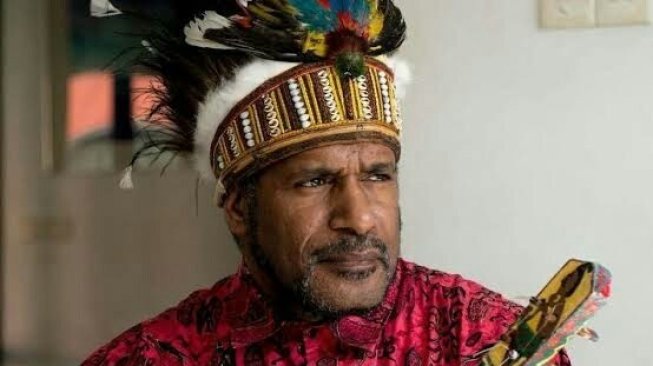 Ketua United Liberation Movement for West Papua (ULMWP), Benny Wenda. (Foto: Istimewa / via Jubi.co.id)