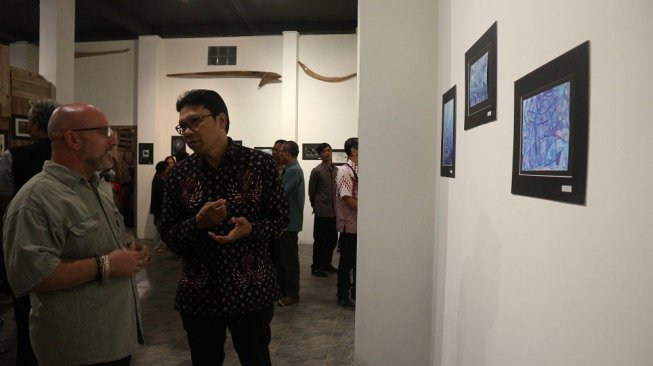 Pembukaan Pameran Cultural Impression di OK Gallery Warungboto (Suara.com/Amertiya)