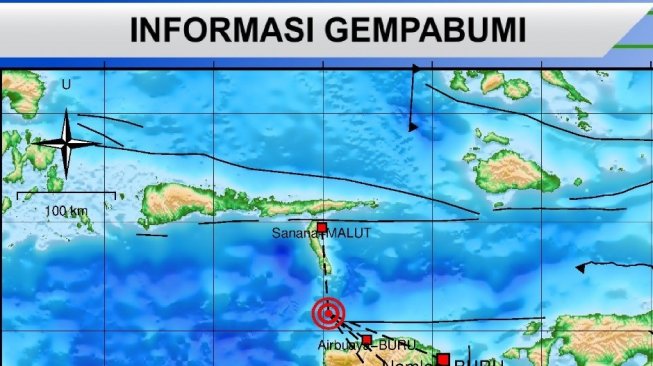 Gempa Guncang Ambon Dan Kairatu Bmkg Akibat Aktivitas Sesar Lokal