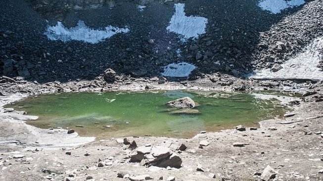 Danau Roopkund. (Wikimedia Commons Schwiki)