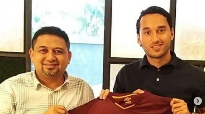 Ezra Wallian resmi berseragam PSM Makassar. (Instagram/psm_makassar)