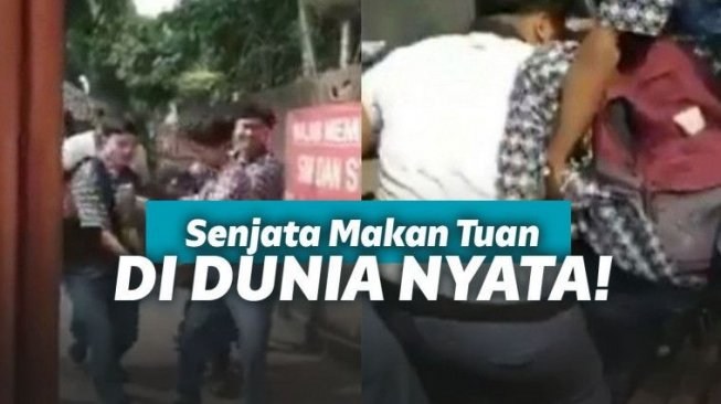 Niatnya Kerjain Teman Saat Ultah, Beberapa Pelajar ini Malah Kecebur Got