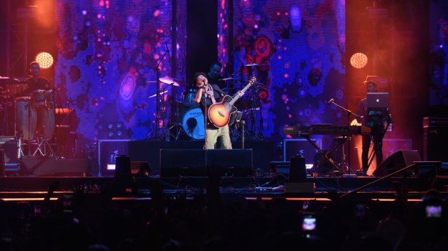 Penampilan Glenn Fredly di Soundrenaline 2019. [Soundrenaline]
