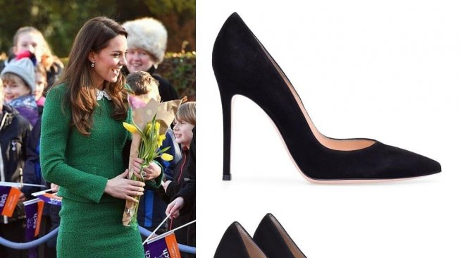 Kate Middleton Punya Dua Ukuran Sepatu yang Berbeda, Apa Alasannya?