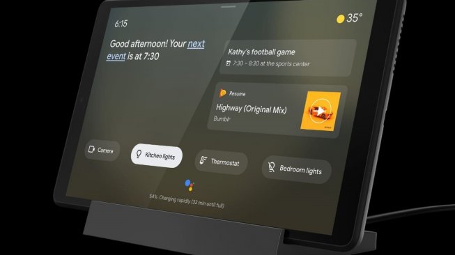 Lenovo Smart Tab M8 di IFA 2019. [Lenovo Indonesia]