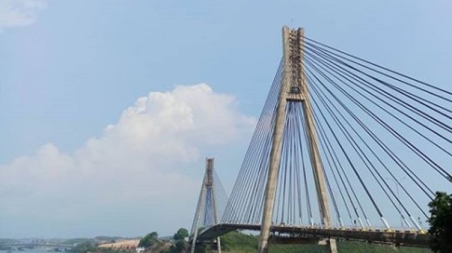 Jembatan Barelang di Batam. (Instagram/arismafatimah220)