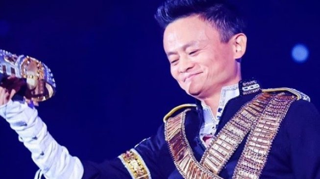 Perpisahan Jack Ma dari Alibaba. (Instagram/radii.china)