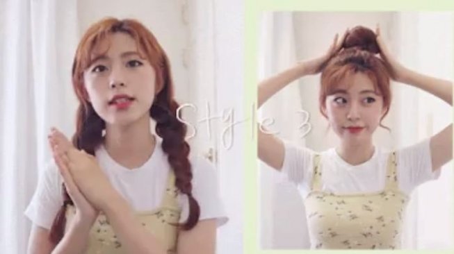 Tutorial gaya rambut ala Idol K-Pop [Youtube]