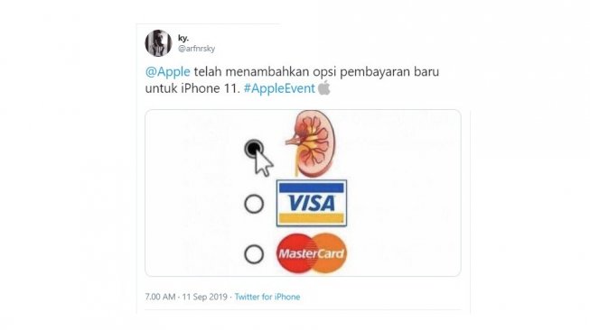 Bikin Ngakak Ini Meme Kocak Warganet Soal Iphone 11