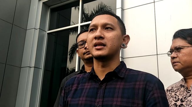 Putra sulung Nunung Srimulat, Bagus Permadi. [Yuliani/Suara.com]