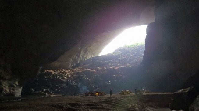 Potret Son Doong Cave, Gua dalam Jurang Termegah di Dunia