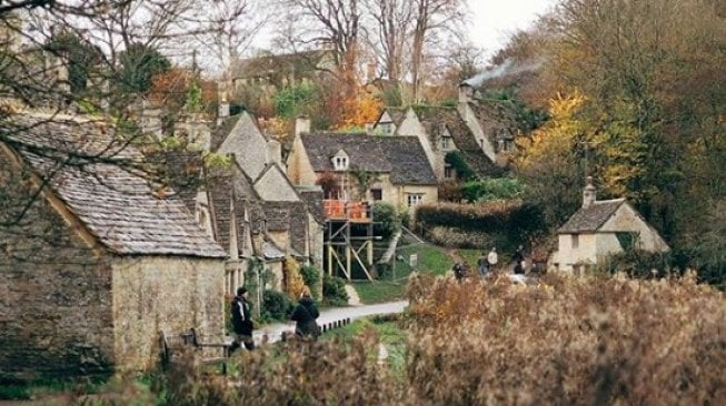 Desa Bibury di Inggris. (Instagram/@vorakorn)